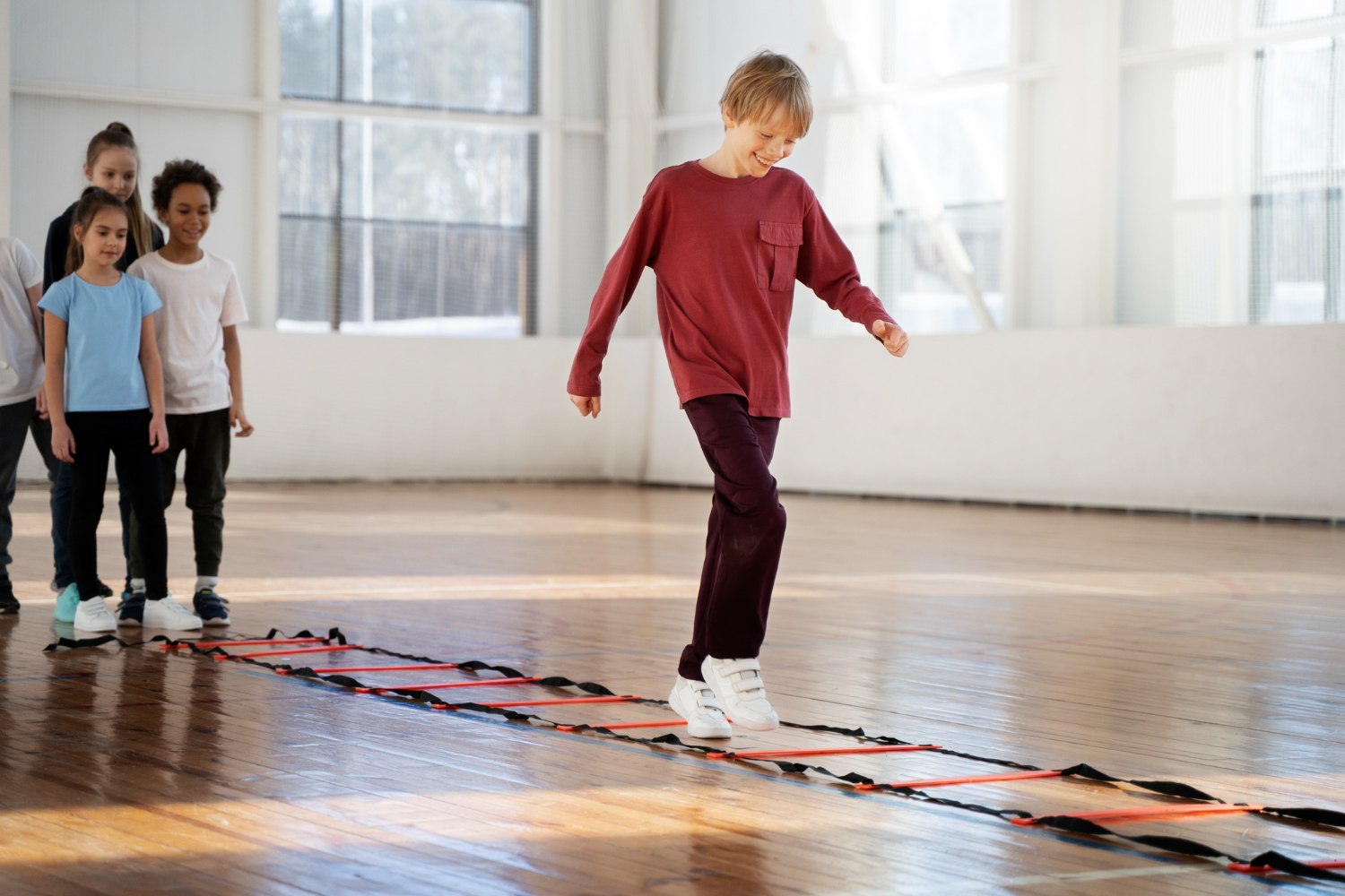 enfants mouvement sport