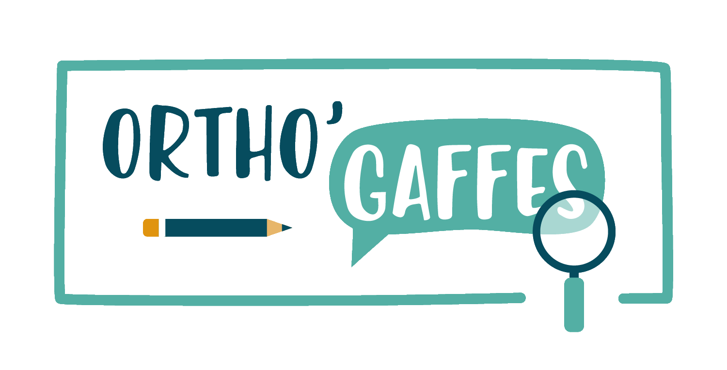 visuel ortho gaffes